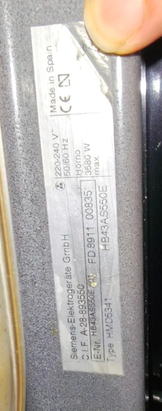 Horno Siemens