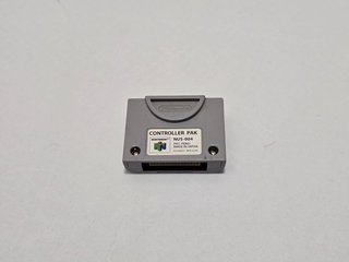 PILA NUEVA 1 Nintendo 64 Oficial Controller Pak