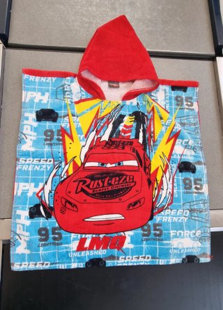 Poncho mare Cars Saetta McQueen 95