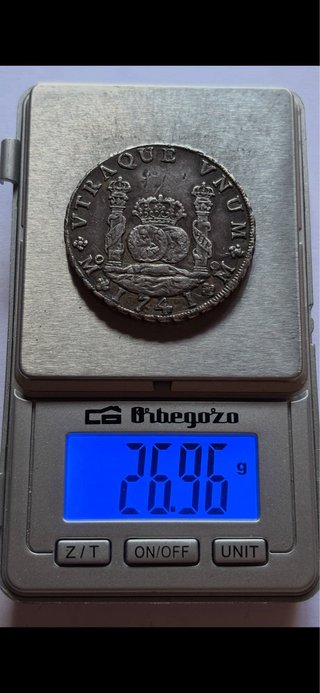 8 Reales 1741 (MBC-/MBC) Felipe V México