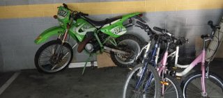 Moto Enduro/Motocross Verde MH Furia