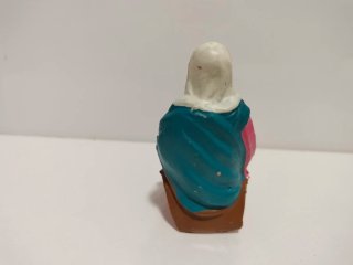 Lote 3 figuras Belén antiguas Oliver/durexina