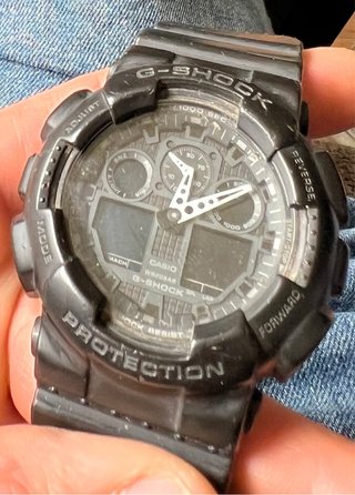 Casio G-Shock GA-100 Negro Módulo 5081