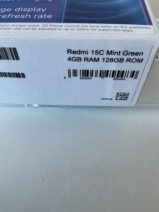 Xiaomi Redmi 15C 128GB Nuevo