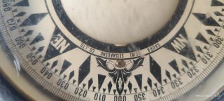Brújula náutica antigua para barco Bitácora,