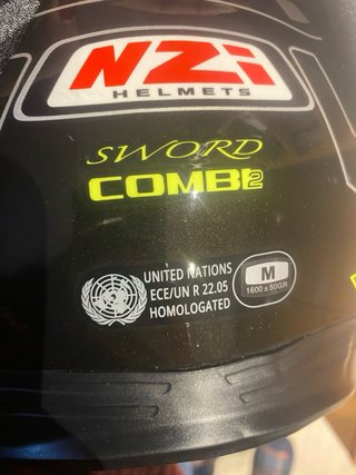 Casco de moto modular