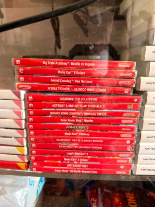Cajas vacías Nintendo Switch