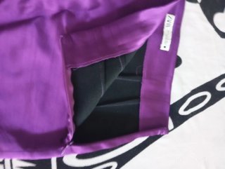 Falda Zara Morada Talla S