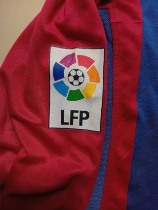 Camiseta oficial FC Barcelona 1999 - Firmada-Sergi