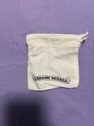 Collar Cruz Chrome Hearts Blanco