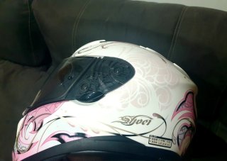 Casco Shoei XR-1100 Blanco/Rosa