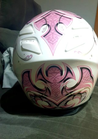 Casco Shoei XR-1100 Blanco/Rosa