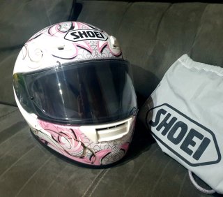 Casco Shoei XR-1100 Blanco/Rosa