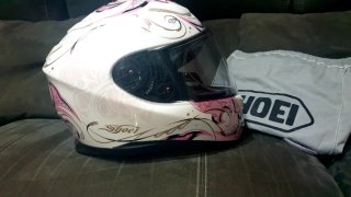 Casco Shoei XR-1100 Blanco/Rosa
