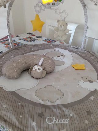 Manta de juego Chicco con música