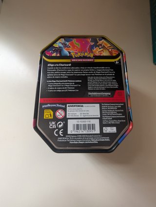 Lata Pokémon Mega Charizard Y EX Promo