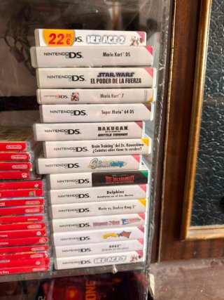 Cajas vacías Nintendo DS