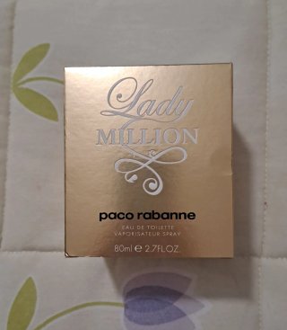 Perfume Lady Million Paco Rabanne Dorado