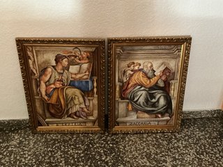 Reproducciones Frescos Capilla Sixtina