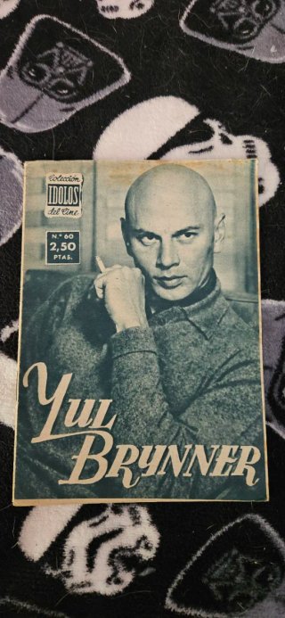 Revista Colección Ídolos del cine N°60.YUL BRYNNER