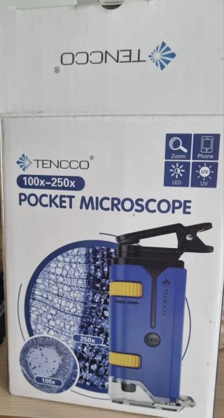 Microscopio Portátil Tencco 100x-250x