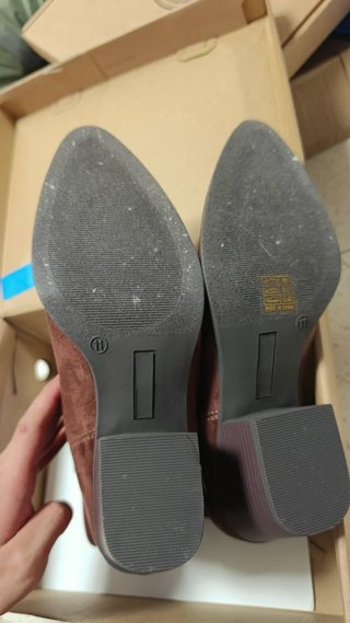 Botines Marrón Tacón Mujer Talla 43