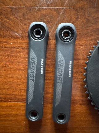 Plato Rotor 52/36 110BCD CNC y bielas Vegast 170mm