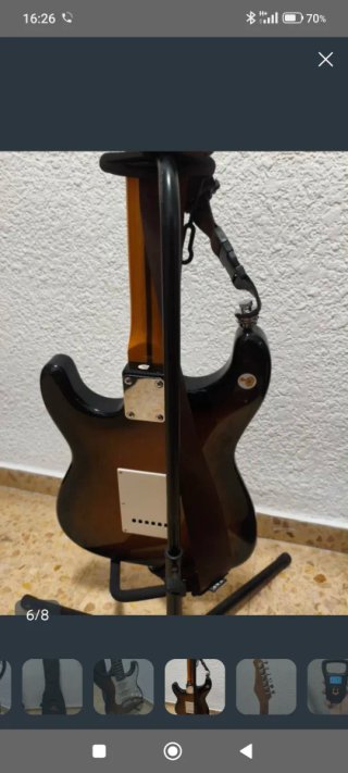 Guitarra Eléctrica stratocaster Jay turser