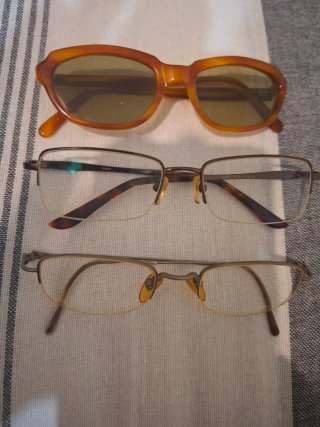 Lote 3 Gafas Vintage Años 60 variadas no envíos