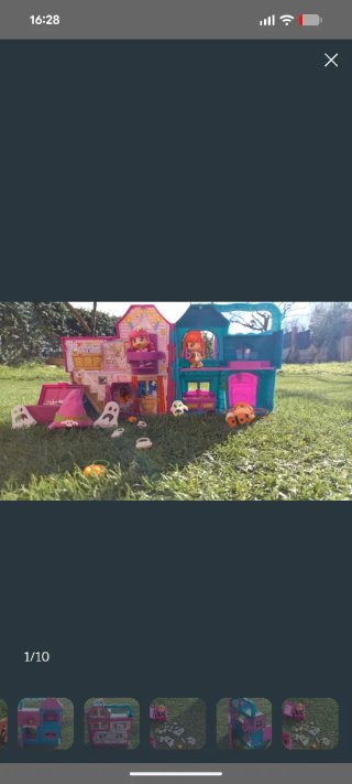 Casita Halloween Pin y Pon