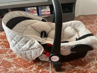 Silla de coche para bebé acolchada