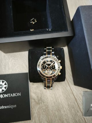 Reloj Mathis Montabon Oro cuarzo y Acero Automátic