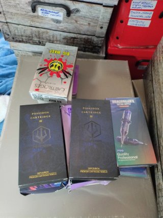 Lote cartuchos para tatuaje para Daniel