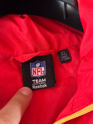 Giacca a Vento Reebok NFL Kansas City Chiefs