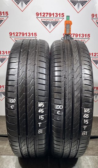 165 65 15 T CONTINENTAL RUEDA AL 90% VIDA UTIL