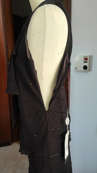 Abito Bagatelle con stola,per cerimonia taglia 44