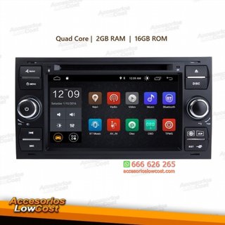 NAVEGADOR MULTIMEDIA 2 DIN 7 PULGADAS HD ANDROID