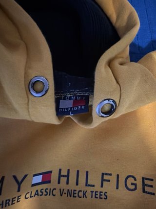 Felpa Tommy Hilfiger Gialla