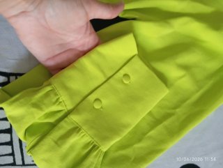 Top mujer verde/amarillo