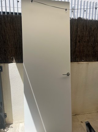 Puerta interior sin marco 230x82