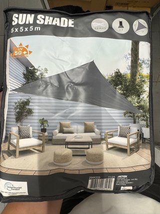 Toldo Vela Sombrilla 5x5m Triangular