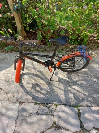 Bicicletta bambina arancione