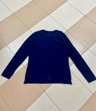 Camisa manga larga Tommy Hilfiger azul