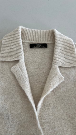 Cárdigan beige ALPHA Talla 38