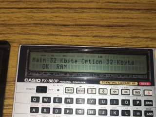 CALCULADORA CIENTÍFICA CASIO FX-880P