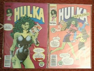Lote de cómics de Hulka,antiguos.
