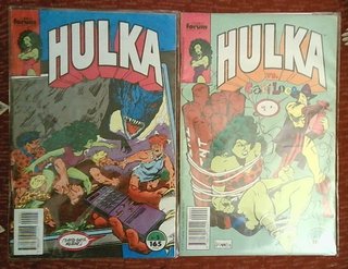 Lote de cómics de Hulka,antiguos.