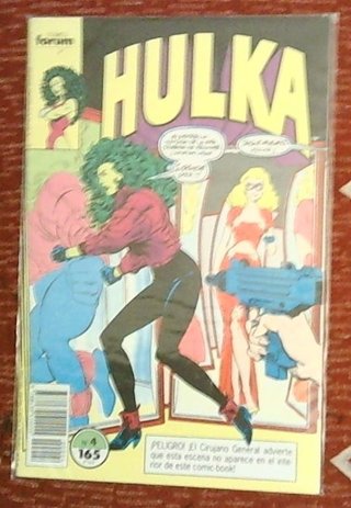 Lote de cómics de Hulka,antiguos.