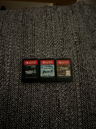 Lote 3 Juegos Nintendo Switch Pokémon Zelda