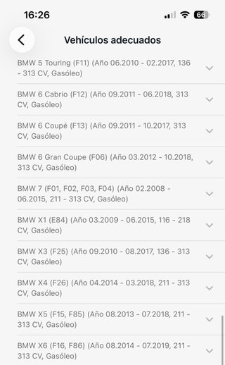 Filtro de Aceite - BMW MINI TOYOTA ALPINA